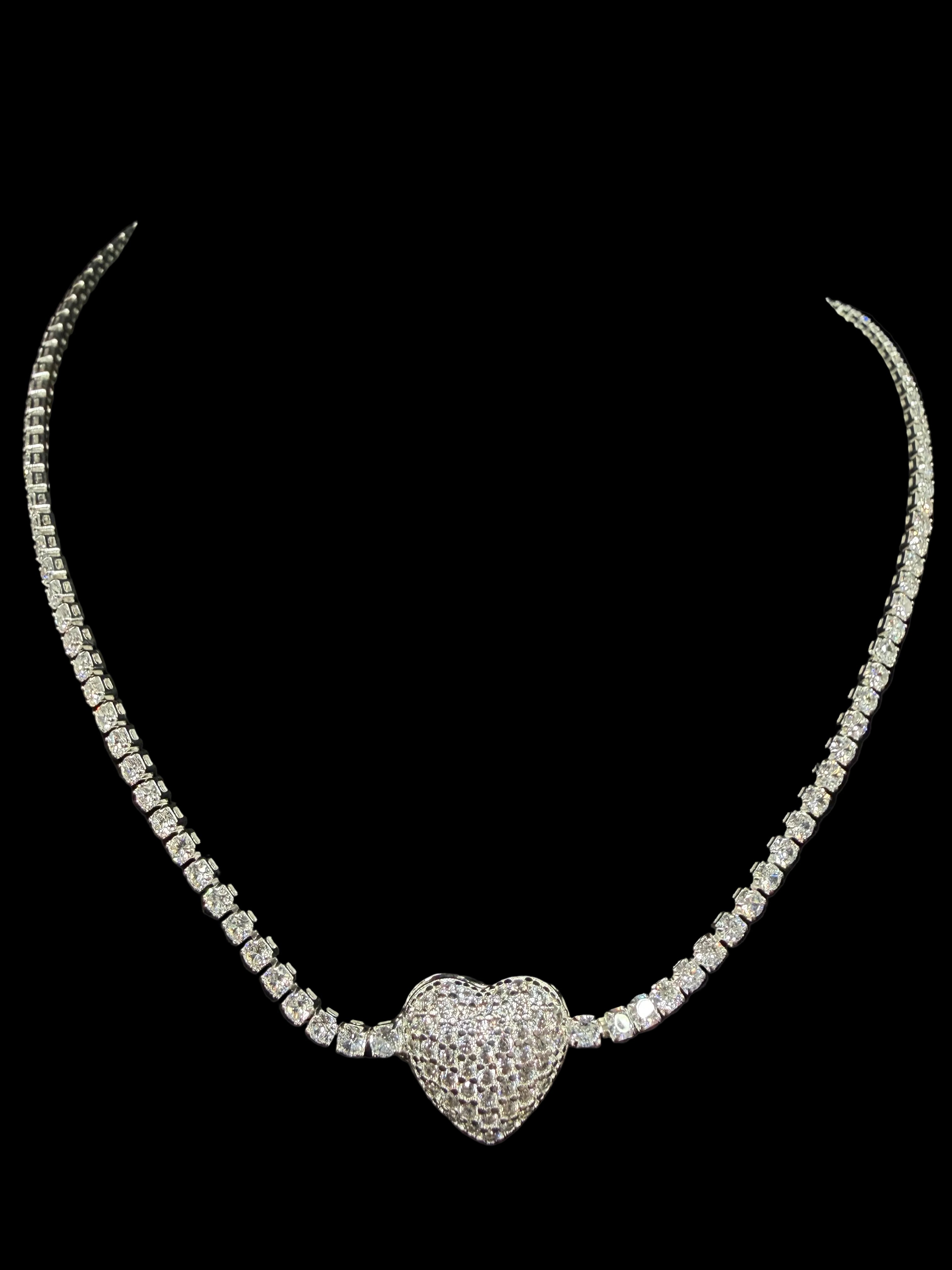 Cadena Corazon inflado